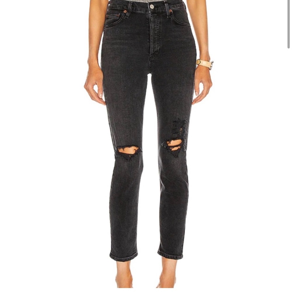 AGOLDE Distressed Skinny Jean size 25